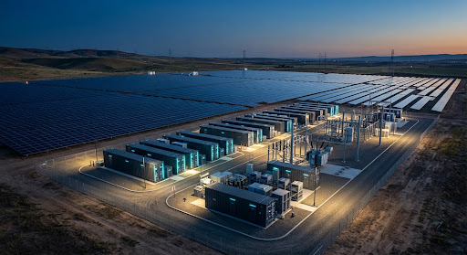 Farma fotowoltaiczna i magazyn energii przyłączony do sieci